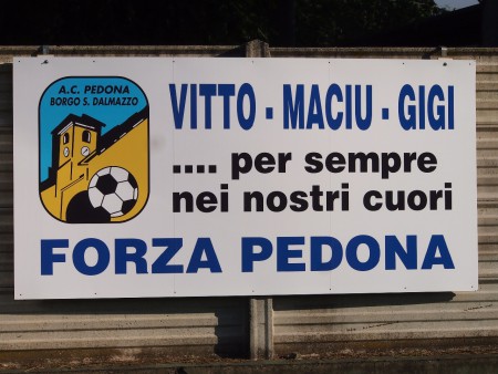 PEDONA SECONDO NEL MEMORIAL VITTO-MACIU-GIGI